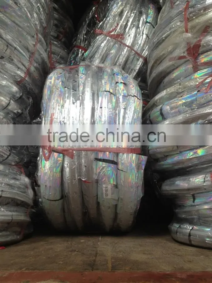 motorcycle natural and Butyl inner tube 4.50-18