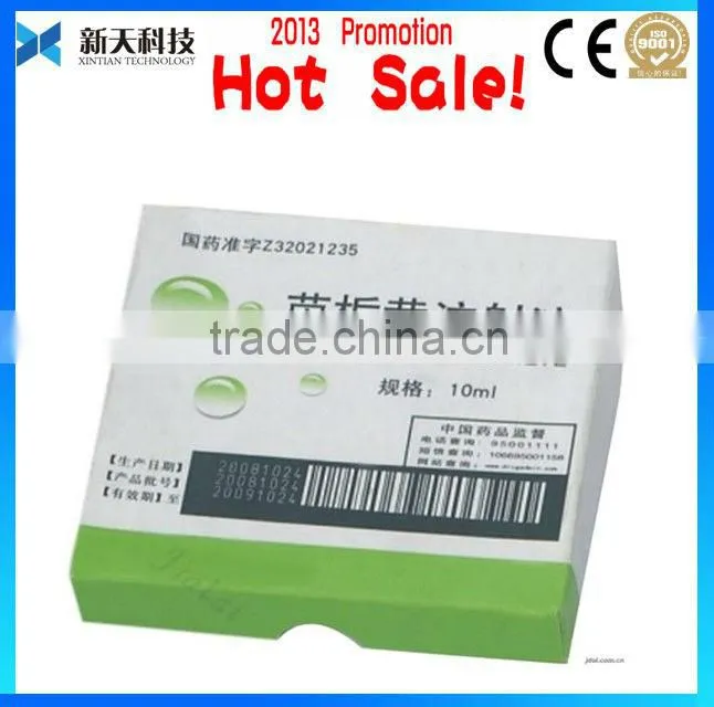 Promotion!! Medicine packing box laser marking machine