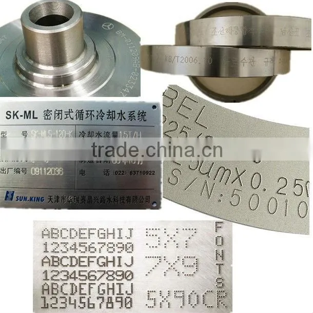 Hand held VIN code dot Marking machine price auto parts mark machine