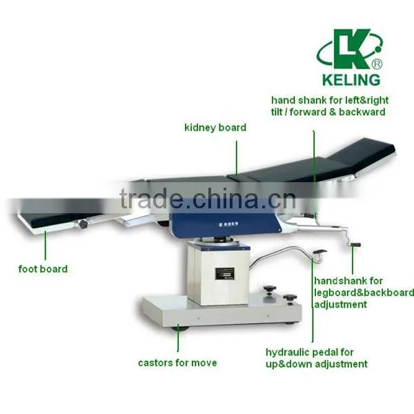 Cheapest! Manual Surgery Operating Room Table