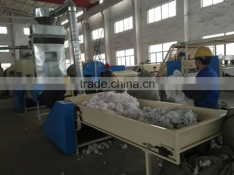 Thermo Bonded Wadding Production Line, glue free wadding machine, wadding plant