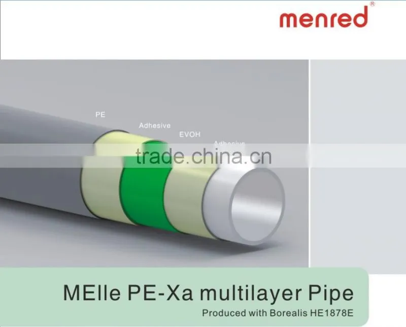 menred PEXa pipe for underfloor heating