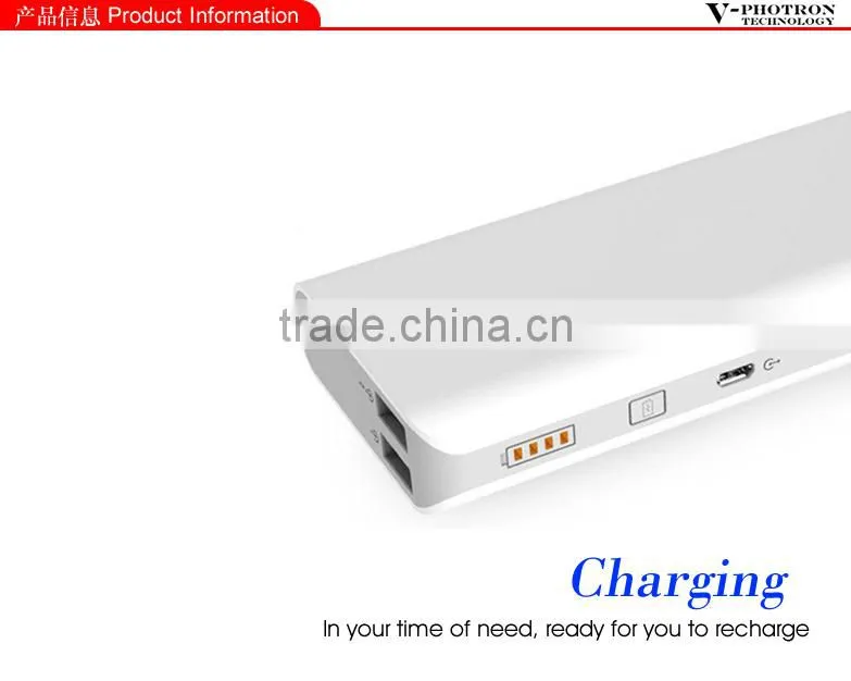 2015 promotion gift 15600Mah promotional price smart power bank