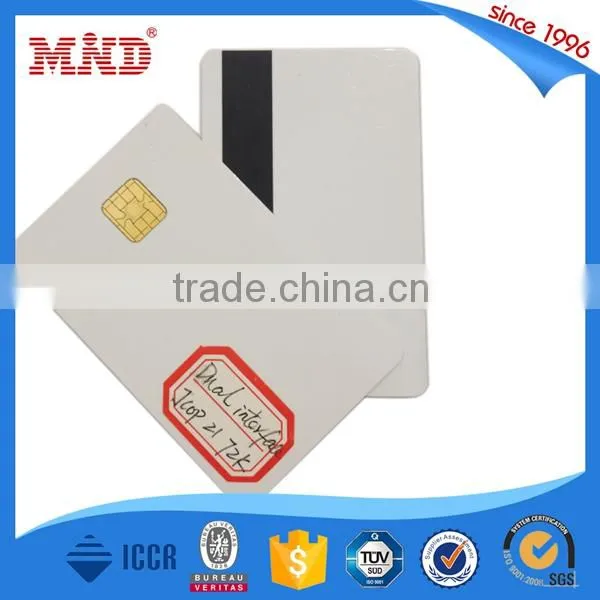 MDD17 signature panel pre-printed cpu smart card