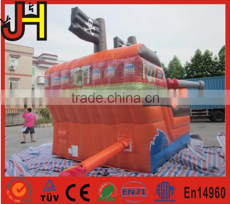 inflatable pirate bounce, inflatable pirate trampoline, inflatable pirate ship for sale