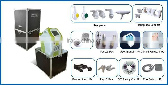 Salon use ! 3 in 1 rf ipl laser for hair removal and skin care and tatoo removal