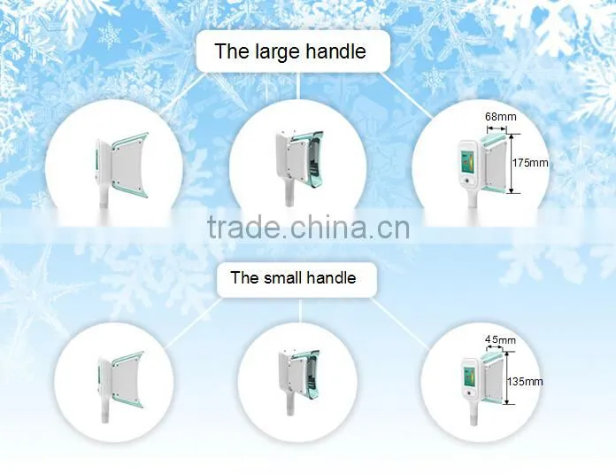 The newest body fat shape slimming beauty machine with two heads could work at the same time