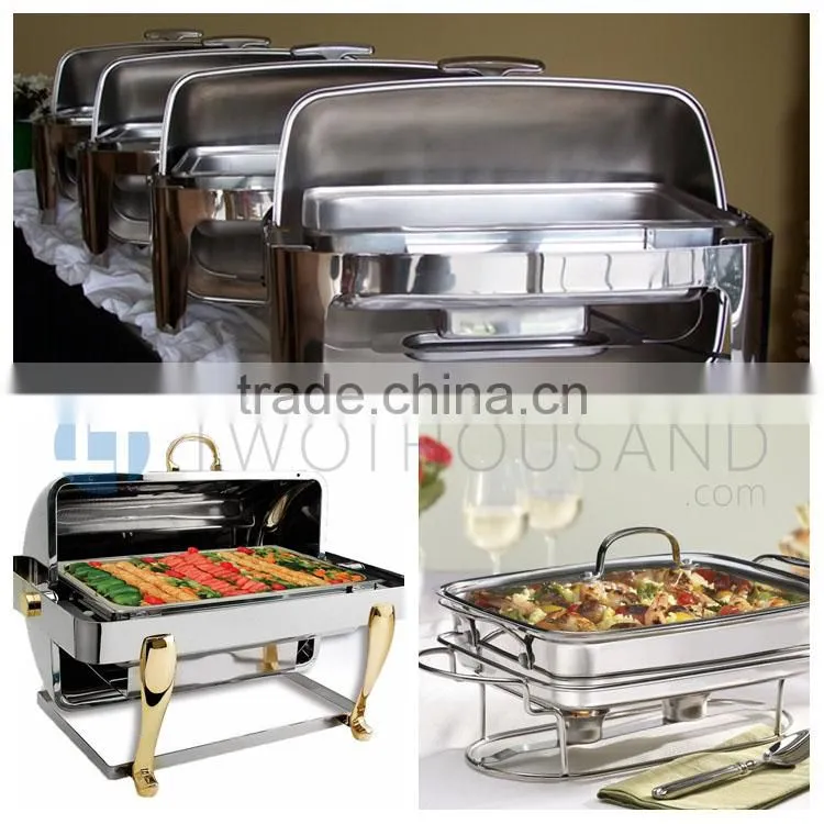 6 Liters 480x520x450 MM 201 Material for Round Chafing Dish