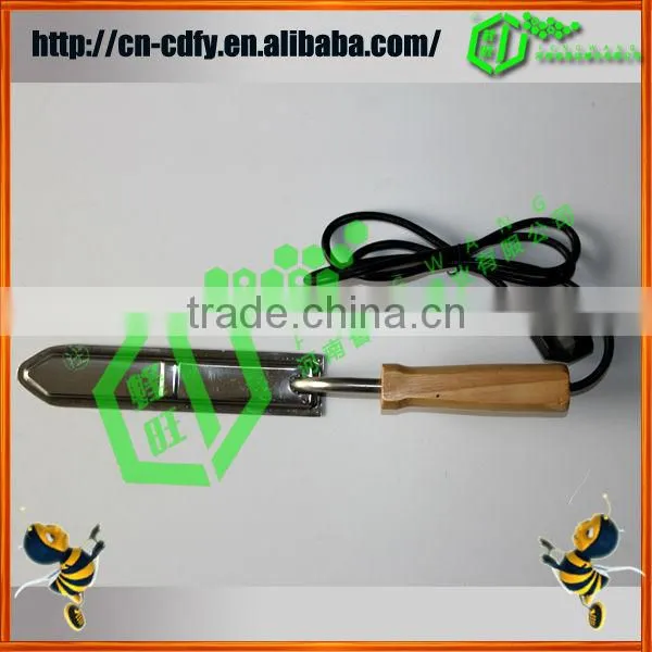 High quality stainless steel Uncapping knife with wooden or plastic handle