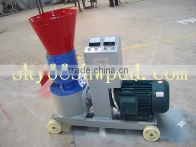 Wood sawdust and animal feed flat die pellet machine