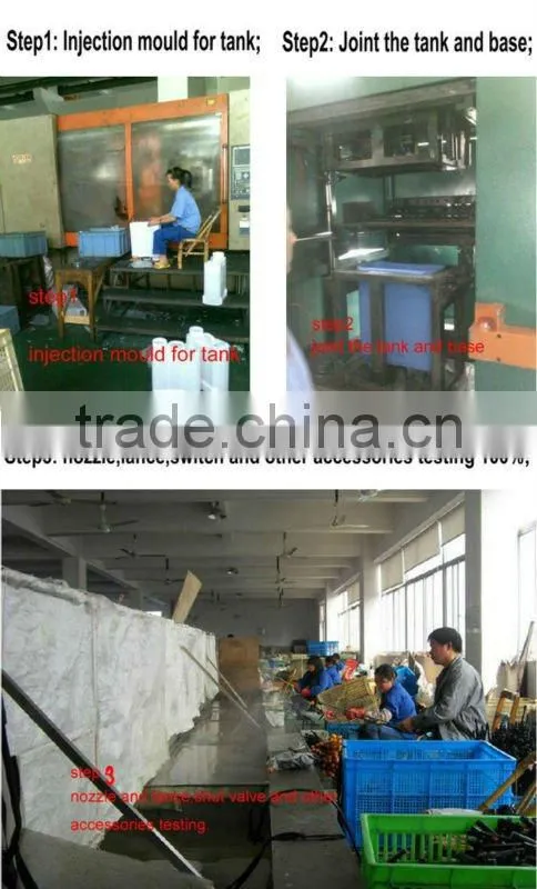 plastic pump manual knapsack sprayer 16L-18L