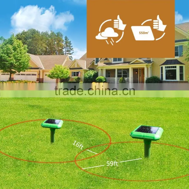 Vensmile X-Pest VS-316D solar ultrasonic pest repeller