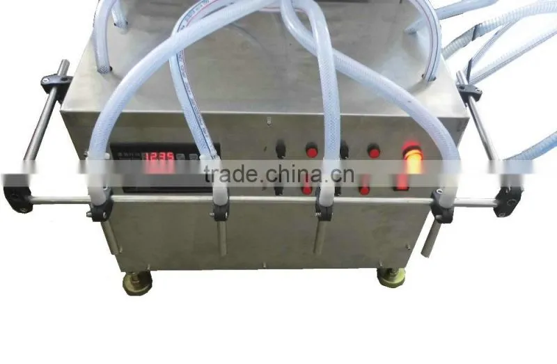 Semi automatic electric 1L Double nozzle engine oil filling machine