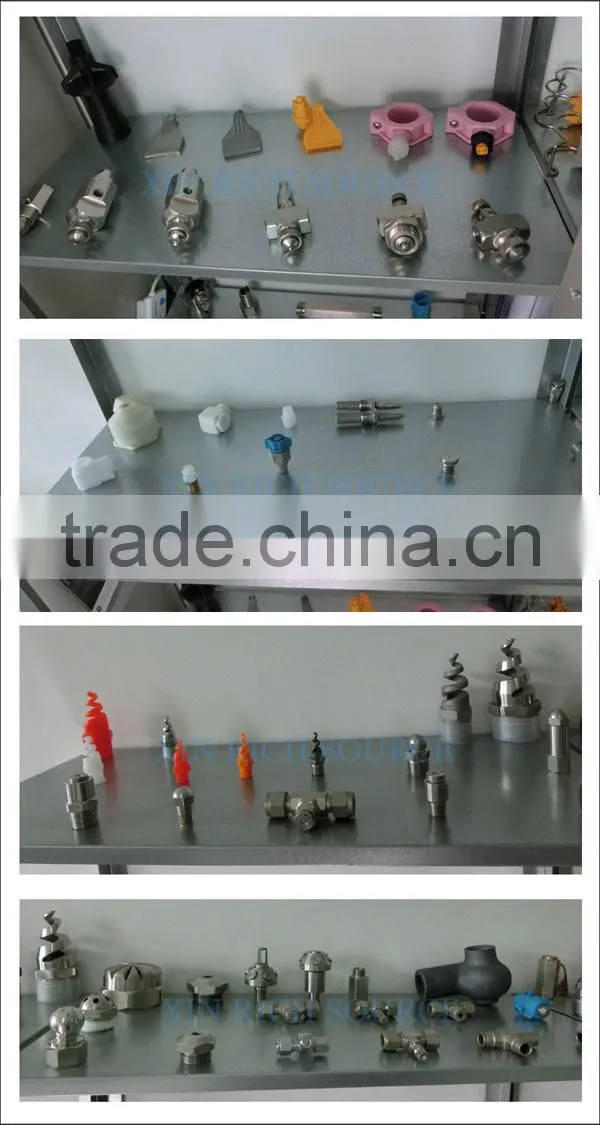 stainless steel deckle edge trimming solid stream water nozzle high pressure