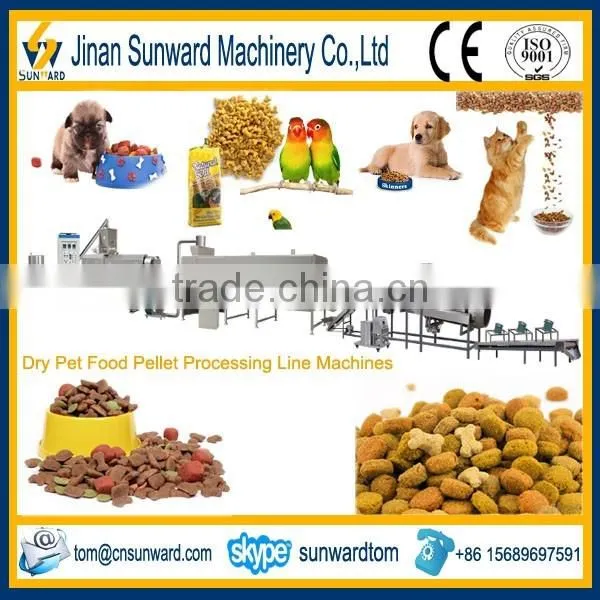 2017 Factory Supply Pet Feed Extruding Equipment