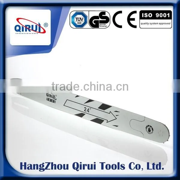 HOT sale 24'' chainsaw guide bar with replacable nose