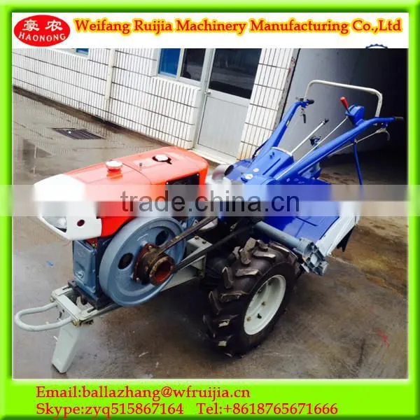 Made in China DongFeng model rice seeder with rotary tiller matched 12HP to 18HP power walking tractor
