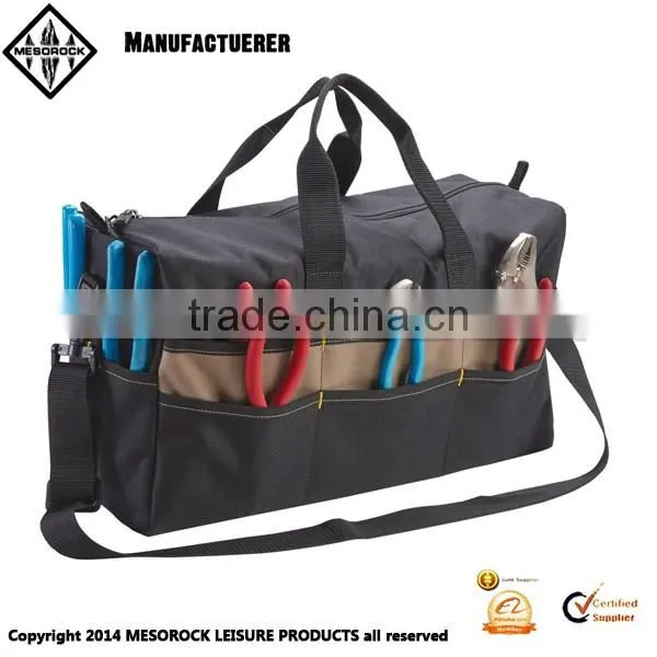 Extra Large Custom Tote Bag with Pockets Tool Carrier Tool Bag