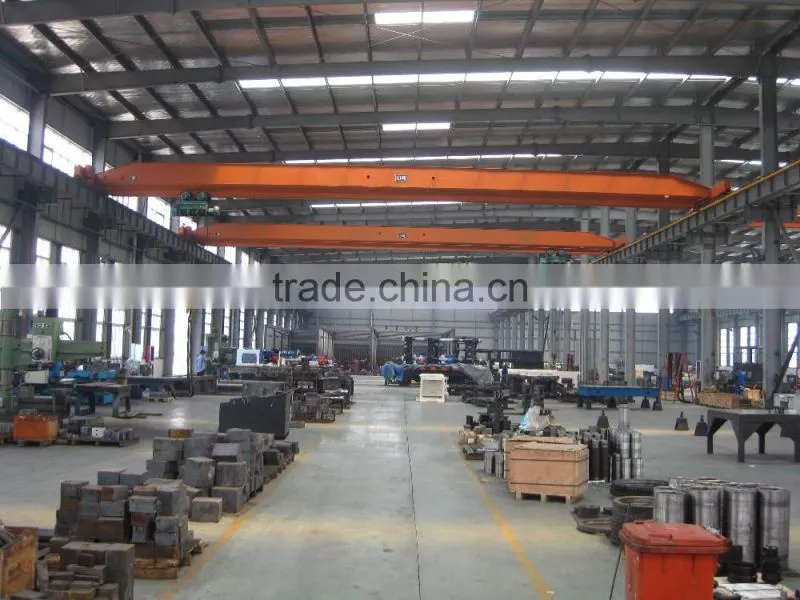 Steel Frame Workshop with Crane Steel Structures Design