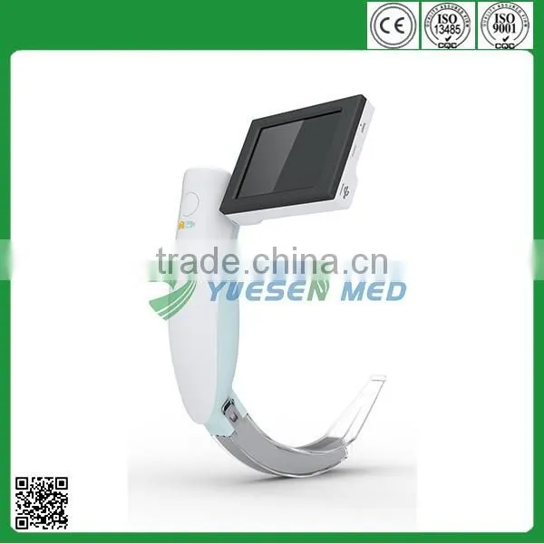 LCD portable anesthesia video laryngoscope