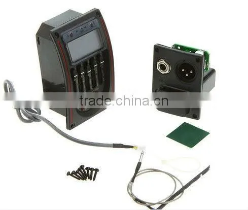 5-Band Acoustic Guitar Pickup Tuner LCD EQ Equalizer Preamp Piezo