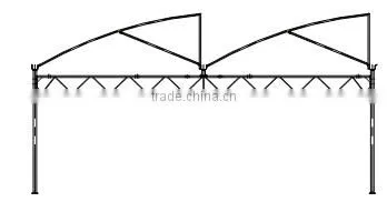Saw Roof Window plastic film Greenhouse ISO9001:2000
