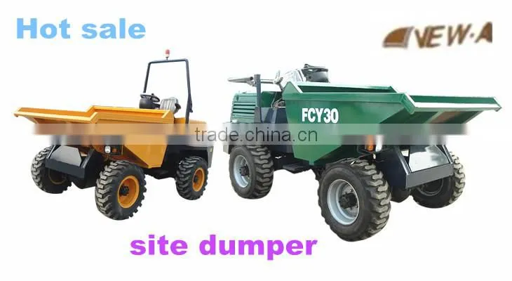 2016 hot sale 3ton 4WD FCY30 mini dumper