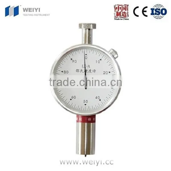 Shore D hardness testing block