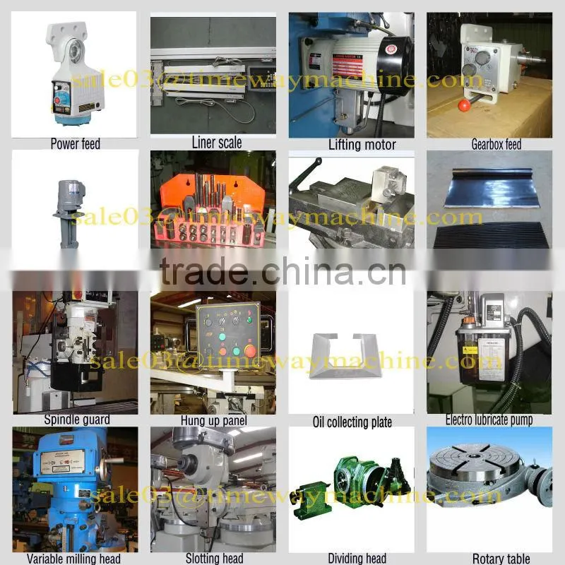 Wholesale Universal Turret milling machine / Vertical turret milling machine
