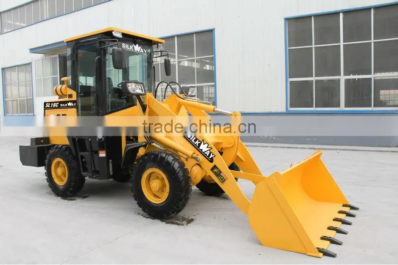 Most popular brand 0.7m3 bucket capacity superior mini payloader champion model SL18C with high quality
