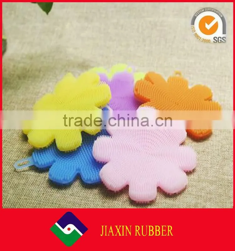 Dish washing brush fruit vegetable dish cleaner Food grade silicone multi-purpose cleaning brush