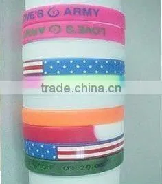 Promotional Various Colorful Silicone Bracelet