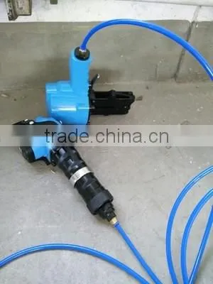 Portable Separate steel belt pneumatic baling press