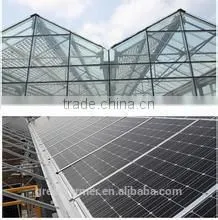 hot sale commerical glass greenhouse shade green house design