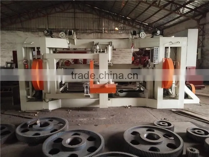 wells Factory 20.5kw natural veneer rotarying and cutting combined peeling machine