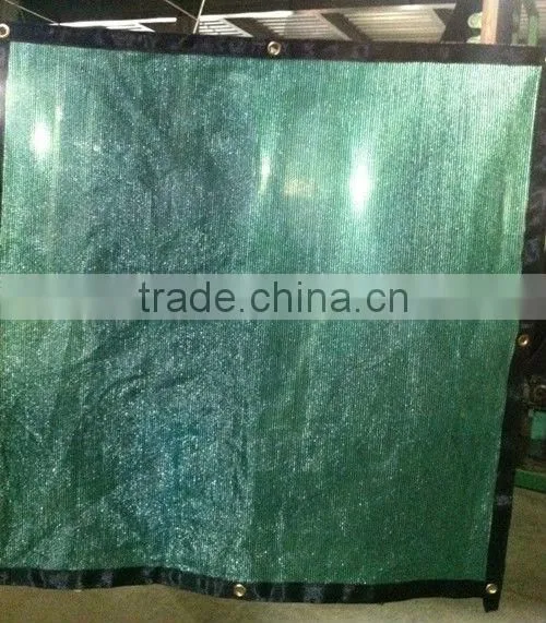 PE UV resistant balcony plastic green shade cloth