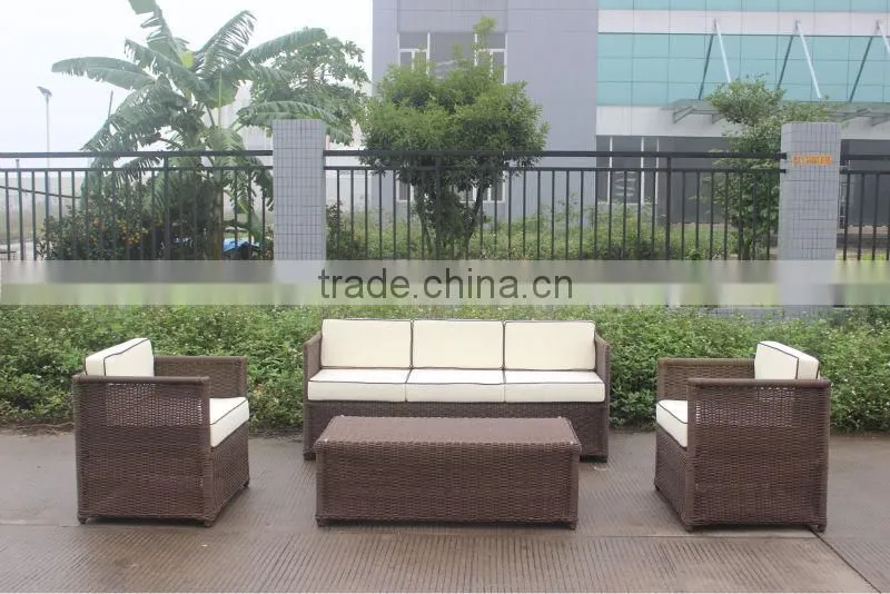 CF874 hotel round wicker outdoor sofa