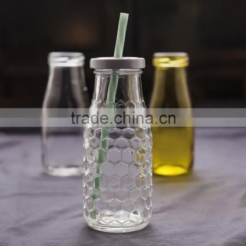 scale clear glass milk bottle spray color translucent glass milk bottle