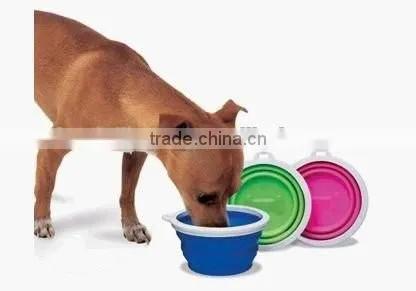 2014 Newly Collapsible silicone pet bowls silicone dog bowl silicone pet bowls