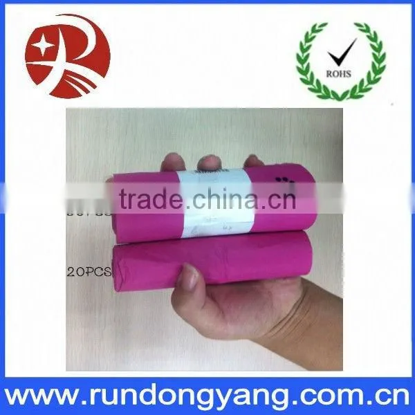 pet poop carrying bags with high quality