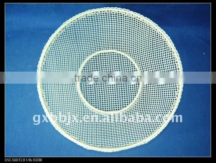 White wire home storage retail display baskets