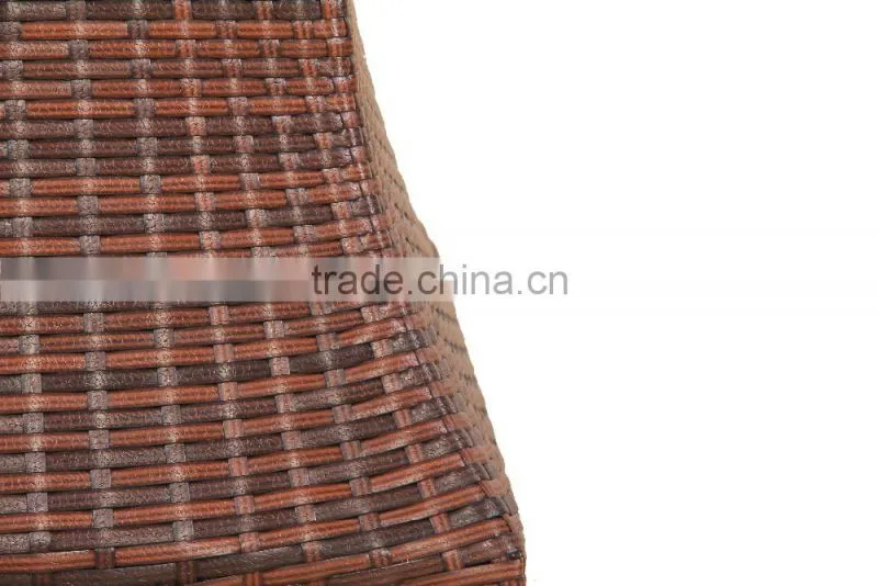 2016 new round umbrella stand rattan table