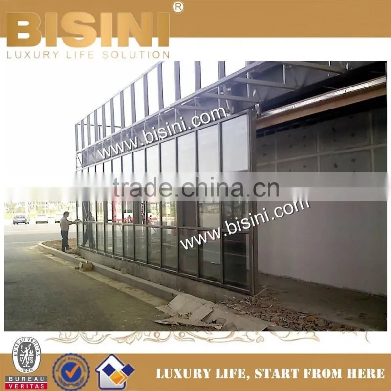Landscape Engineering Project Packaging and Construction, Construction for Steel Structure and Glass Office(BF08-Y10035)