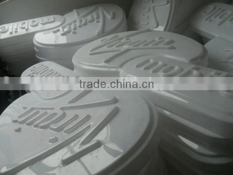 Plastic board for diaplay