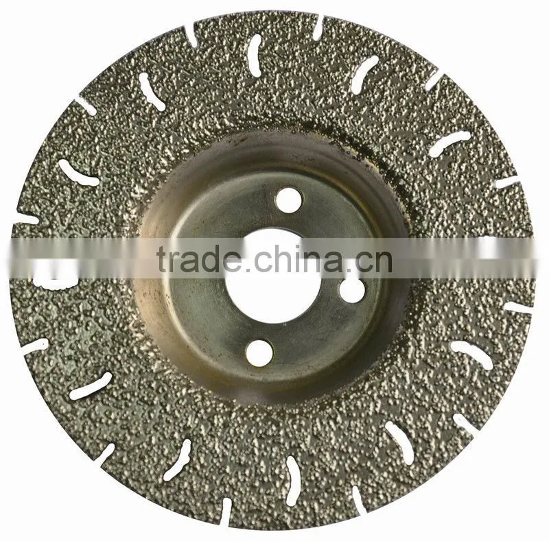 High quality Brazed DIAMOND grinding wheels for porcelian/Vacuum Brazed Diamond G & P Tool