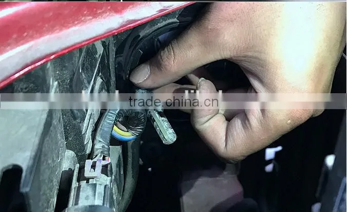 Car modification LED colorful T10 and shown wide light burst flashing LED in wide light small daytime running lights modificatio