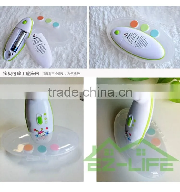 2017 Best Hot sale electric Baby Nail Trimmer - your baby's necessity,safty and beauty