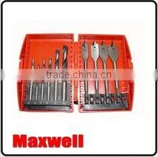 17pc Titanium Coated HSS Drill Set