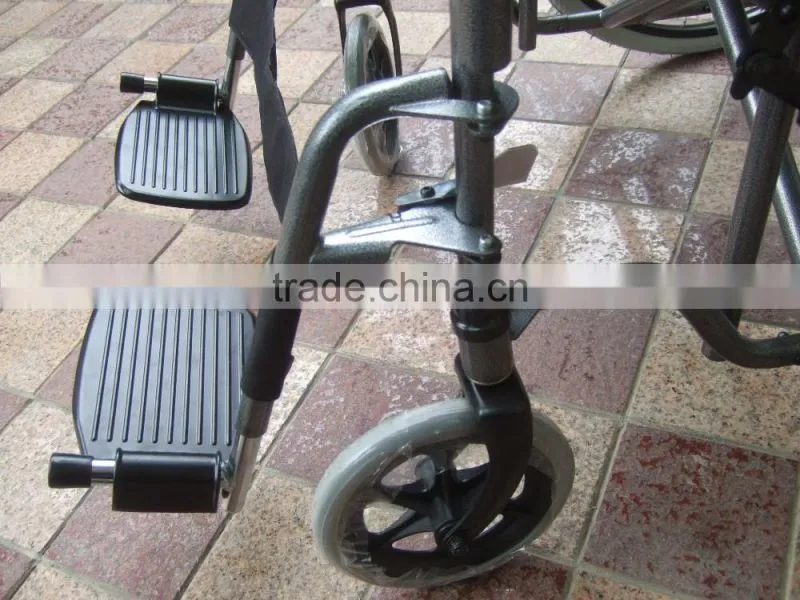 Topmedi new product big bearing capacity beach wheelchair for fat people