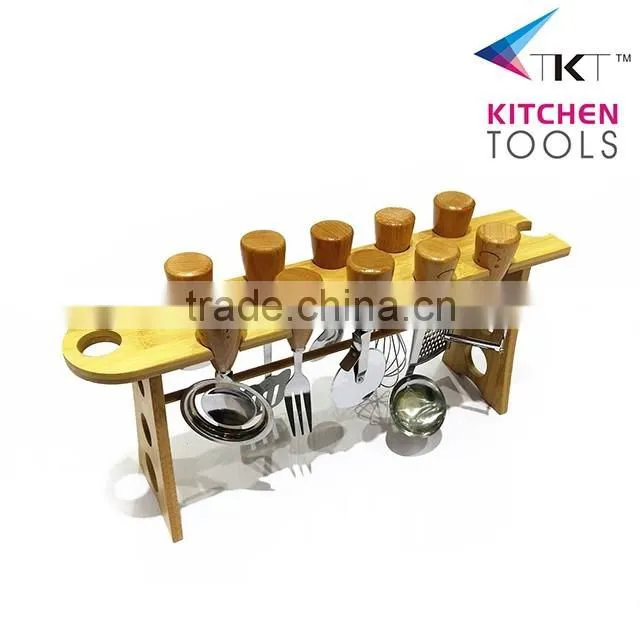 Wooden handle small kitchen suits,kitchen tools,best selling kitchen gadgets